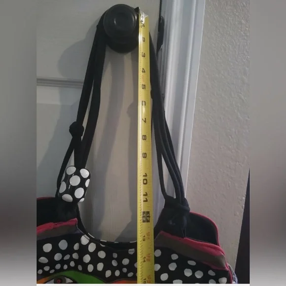 Laurel Burch Sky Spirit Birds Canvas Large Shoulder Bag Tote bird weekender - Picture 11 of 12